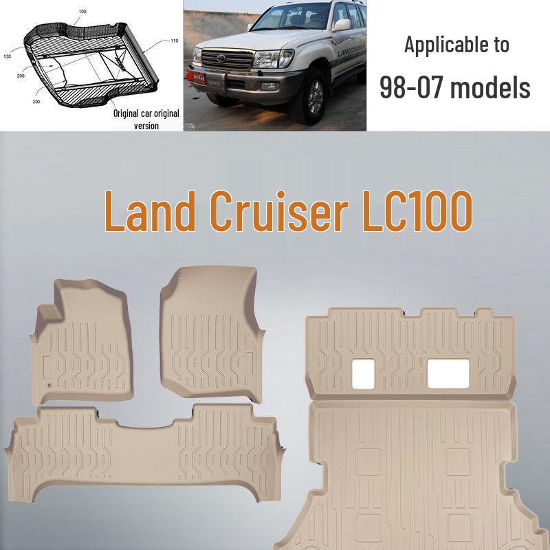 Toyota LC100 Land Cruiser 4700/4500 Floor and Trunk Mats