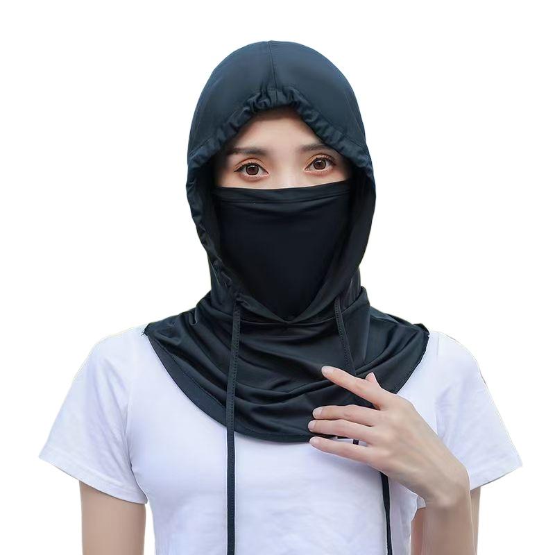 Balaclava Men Women Face Mask Sun/UV Protection Breathable Long Neck Covers for Cycling Climbing Fishing Hooded Hiking Hat