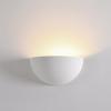Cream Wall-Mounted LED Lamp with Acrylic Cover - Semi-Circular Design for Hallway and Living Room