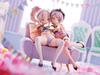 Rina Saya Otona No Moeoh Adult Illustration PVC ABS Painted Finished Product & "Dengeki Vol.4 Gallery" 1/6 &