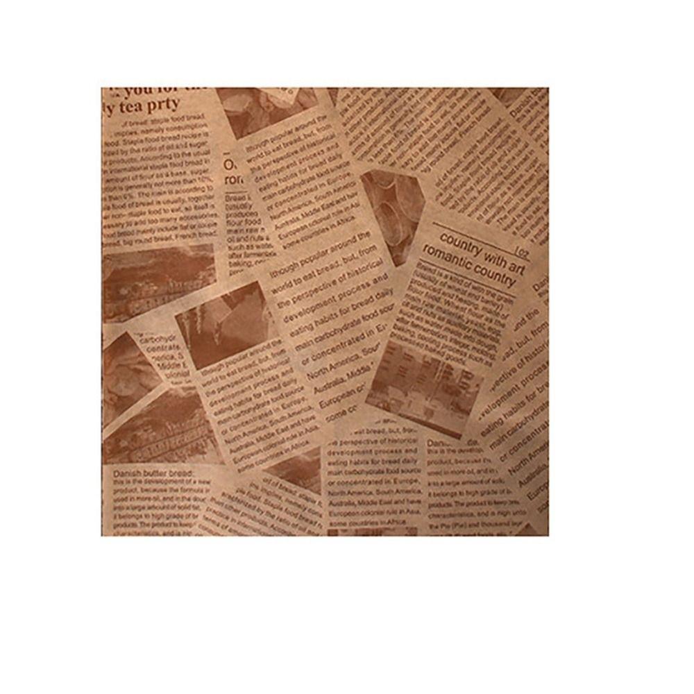 500Pcs Tear-resistant Food Wrapper Paper Waterproof Baking Paper Oil-Proof Wax Paper Food Baking