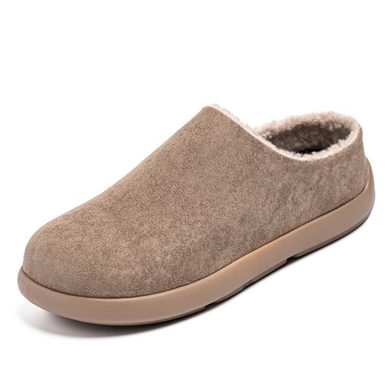 Unisex Short Snow Boots Men Women Winter Warm Faux Fur Lined Ankle Booties Non‑Slip Rubber Sole Casual Winter Shoes