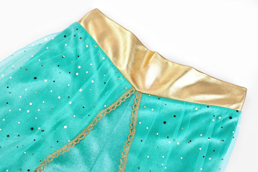 ReliBeauty Princess Cosplay Costume for Perfect for or Any Includes a Tiara and Size Girls, Halloween, Birthdays, Christmas, Occasion. Choker. 4-Piece