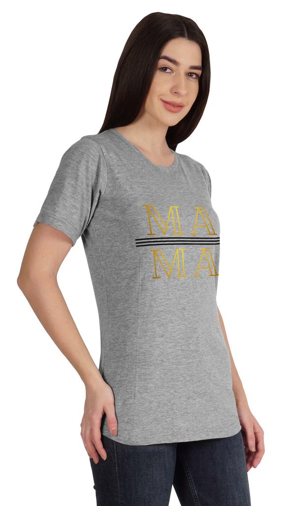 Inkmeso Mama Graphic Tshirt Short Sleeve Women Cotton Tee Casual Blouse