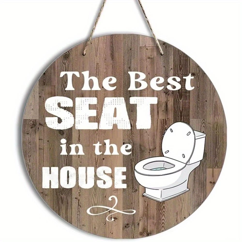 

1 шт. 2d плоский круглый деревянный знак туалета - 20 см, домашний бизнес торговый центр бар ванная комната знак настенное украшение туалет, пожалуйста, мойте руки 20cm*20cm