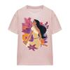 Pocahontas Womens/Ladies Flowers T-Shirt
