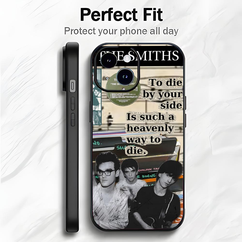 Legendary British Band T-The Smiths Phone Case Phone Case Soft Packaging Lightweight For iPhone17 16 15 14 13ProMax