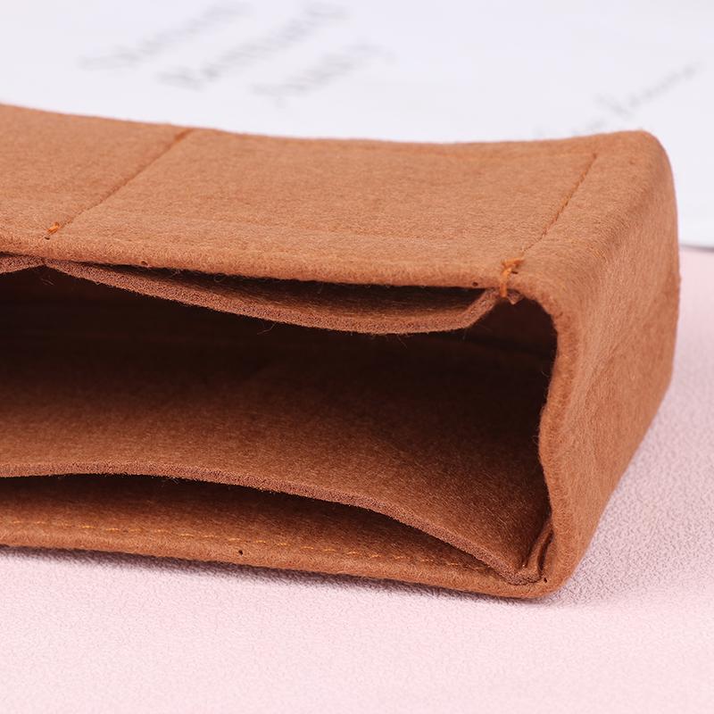 Taschen-Organizer für Mini-Taschen-Aufbewahrungstasche, die Liner-Tasche, Filz-Geldbörseneinsatz, Handtasche-Liner-Tasche