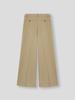 Kuleube High Waist Flare Pants (Beige)