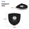 1/2pcs Car Styling 3D Metal Emblem Body Window Sticker Decal For Mercedes Benz AMG Class W205 W203 GLC GLK W206 W220 A180 W211