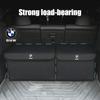 PU Leather Collapsible Car Trunk Storage Bag Camping Box For M Performance E46 E90 E60 E39 E87 E36 F20 E92 Auto Accessories