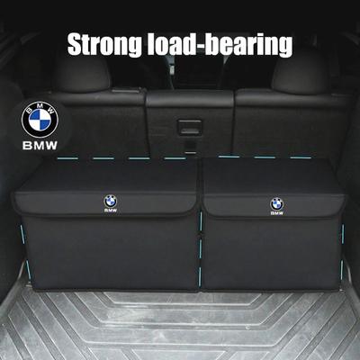 PU Kůže Skládací Taška do Kufru Auta Kempingový Box Pro M Performance E46 E90 E60 E39 E87 E36 F20 E92 Auto Příslušenství