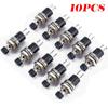 Reliable Miniature Pushbutton Switches in Black with PBS 110 Set of 10