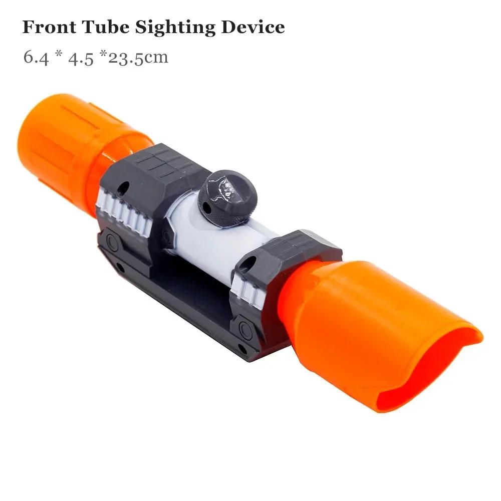 Toy Gun Compatible Modified Parts Muffler Sighting Device for N-strick Elite Series DIY Assembly Accessories for Kids Boy