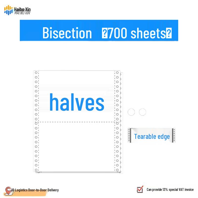 Haiboxin Continuous Form Computer Paper