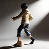 Naruto Anime Figure Hinata Hyuga Childhood Version 20cm PVC Collectible Model Toy Decoration Gift for Fans