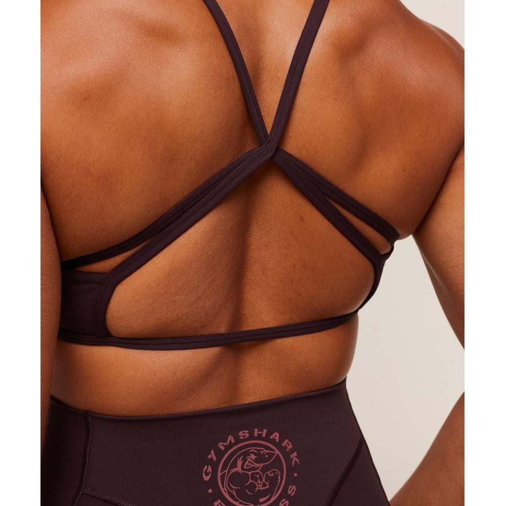 Gymshark Legacy Sports Bra Cherry Purple B4c1w Pcds