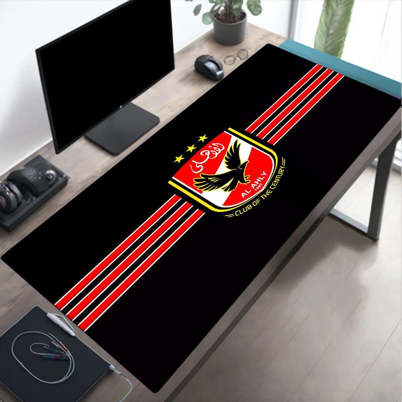 Al Ahly Fc Crest Design Mouse pad Mouse pad, Gaming Mouse Pad, keyboard pad, Desk Decor for computer notebook Fan Gift Birthday Gift