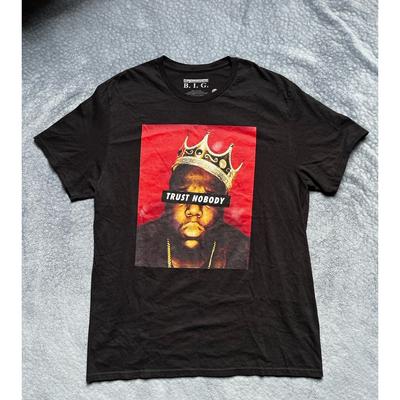 The Notorious B.I.G Trust Nobody Graphic Size Large NWOT Unisex T-Shirt