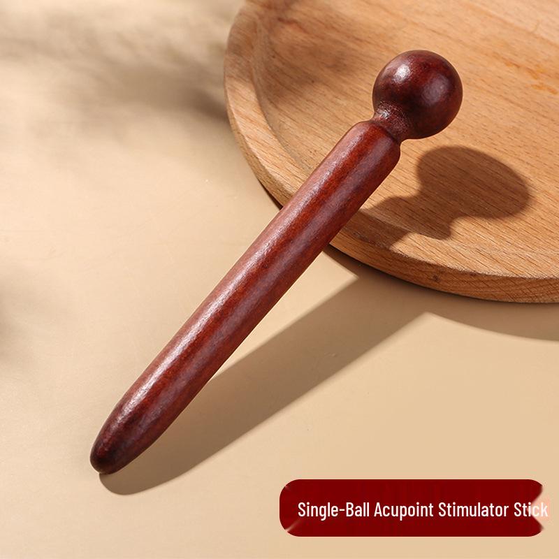 

Universal Solid Wood Acupressure Stick for Full Body Meridian and Foot Massage