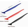 FOSHIO Vinyl Car Wrapping Flexible Micro Squeegee Curves Slot Tint Tool Set 3 In 1 with Different Hardness for Talling Vehicle Wraps and Auto