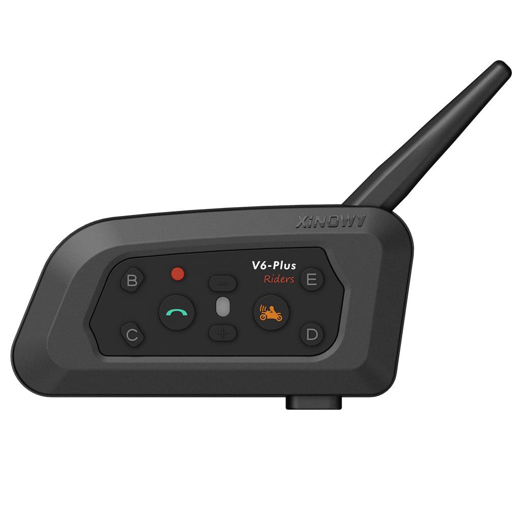 

Xinowy V6 Plus Bluetooth Intercom Headset for Two-Person Motorcycle Helmet Riding.