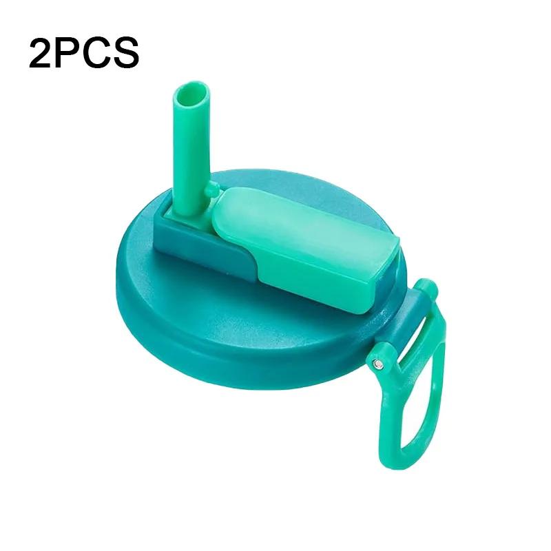 1/2pcs Portable Soda Can Lid Silicone Straw Soda Can Lid Reusable Suitable For Canned Beverages Beer Juice Drinking Utensils