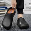 Chef Shoes Kitchen Shoes For Men Men's Summer Slippers Non-slip Oil-resistant Nurse Work Shoe Casual EVA Lightweight Soft Clogs