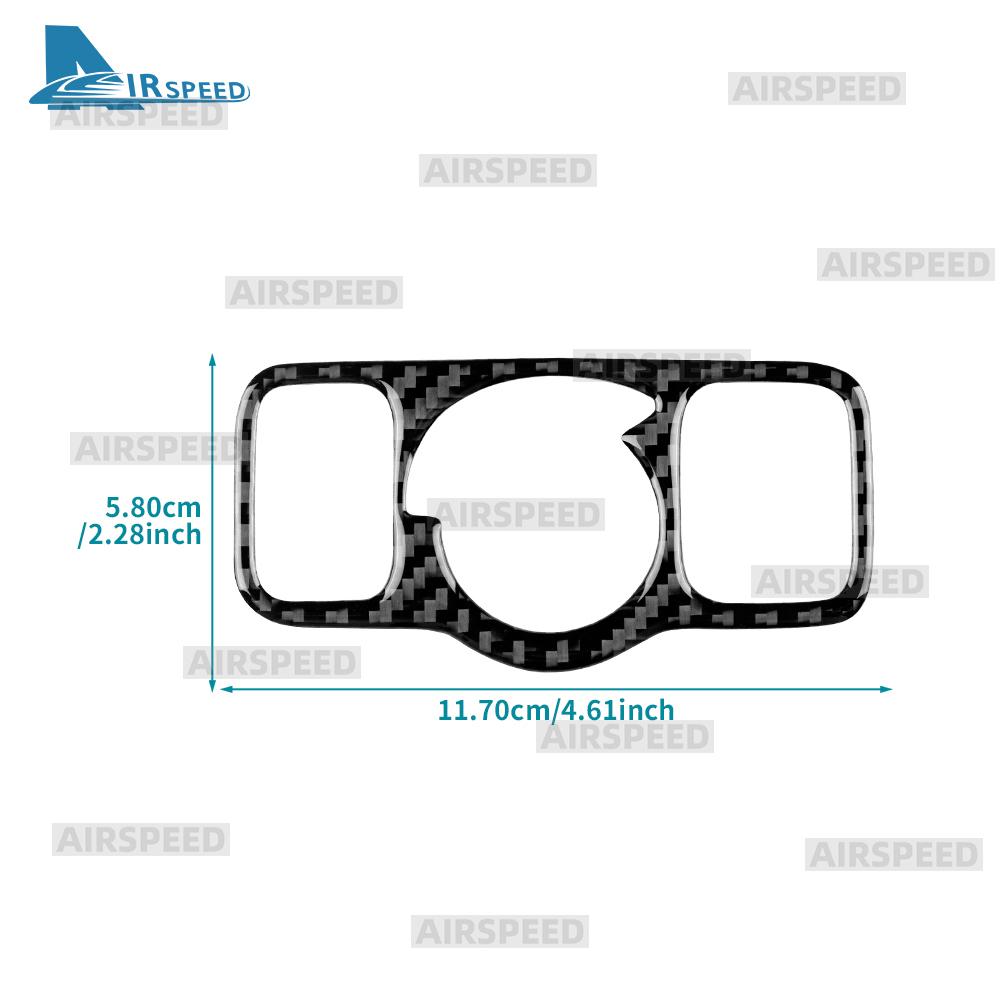 Echter Weicher Kohlefaseraufkleber Für Mercedes Benz A CLA GLA GLE GLS W177 C118 H247 W167 X167 2020-2025 Scheinwerferschalterrahmen