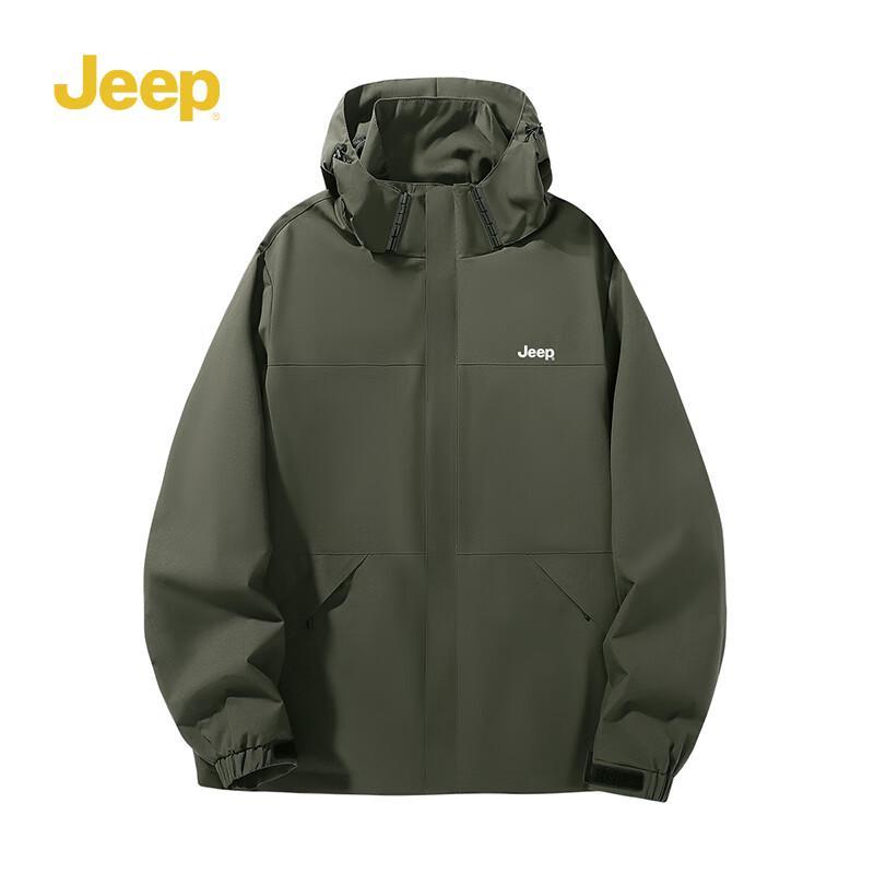 Jeep Outdoor Windproof Waterproof Mountain Jacket