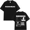 2026 Radiohead Rock Band New Album TShirt Unisex Fashion Ueno Short Sleeve Vintage TShirt Comfortable Fashion Tshirts