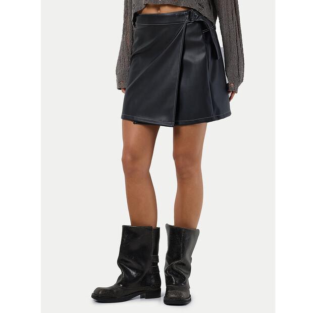 Юбка из искусственной кожи Noisy May Mandy EU XS