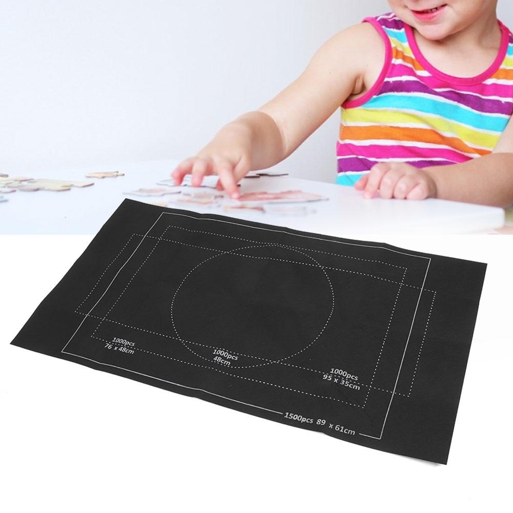 Jigsaw Puzzles Mat Playmat Roll Jigsaw Storage Felt Mat Puzzles Blanket