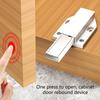 Invisible Press Release Cabinet Latches Auto Popping Mechanism No Handle Designs Magnetic Cabinet Door Opener for House