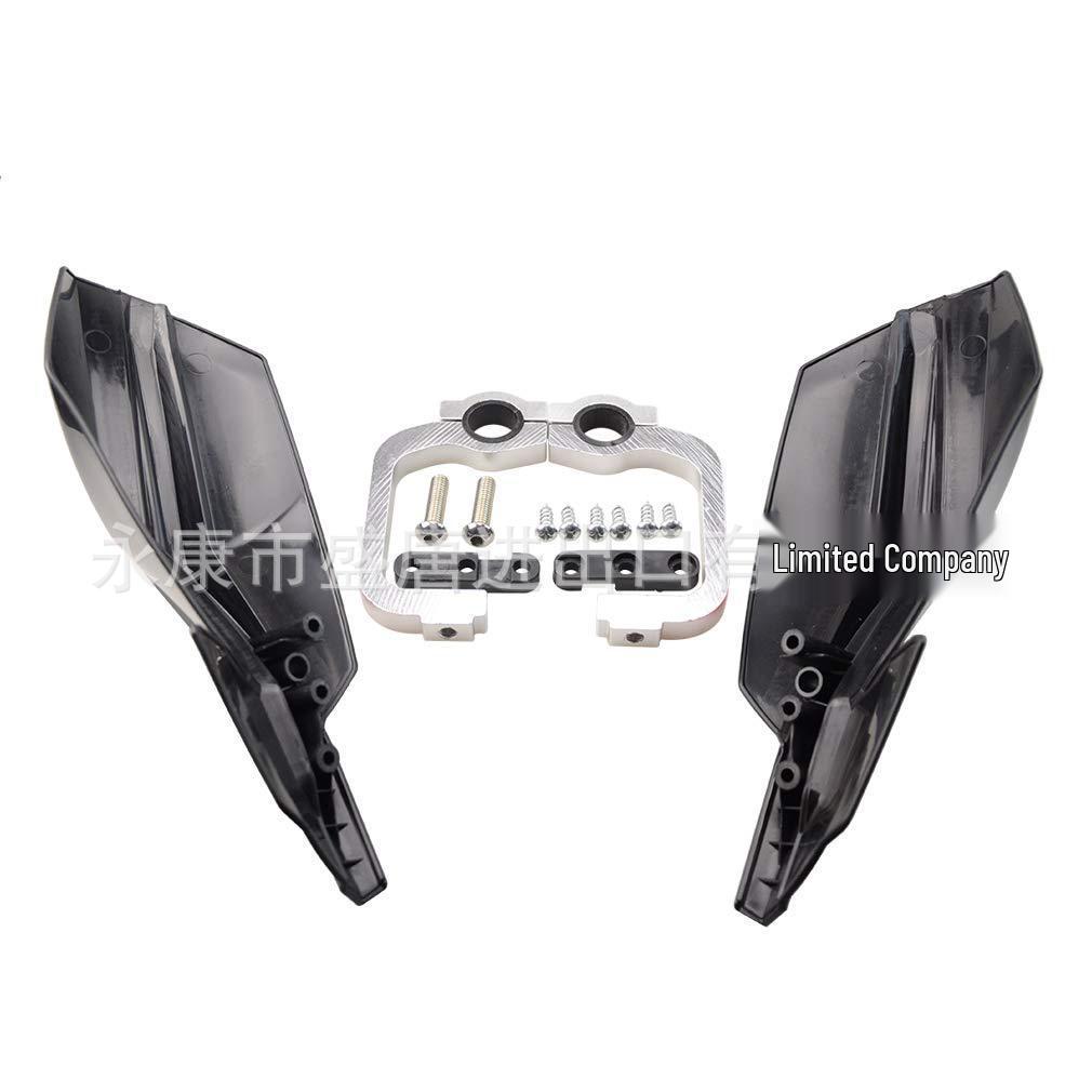 GOOFIT 22mm Schwarze Handschützer für ATV, Offroad-Motorrad oder Dirtbike
