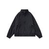 Mens Stand Collar Jacket 2026 Streetwear Loose Fit Casual Workwear Coat
