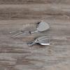 Camping Spatula, Stainless Steel Camping Spatula Set Spatula with Handle for Camping, Picnic