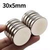 30x5mm Super Silný Neodymový Magnet N35 NdfeB Permanentní Magnetické imanes Kulaté Silné Magnety Lednička