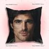 J-Jacob E-Elordi Pillow Case Plush Fabric Soft Pillowcase Double Sided Print Sofa Cushion Cover Throw