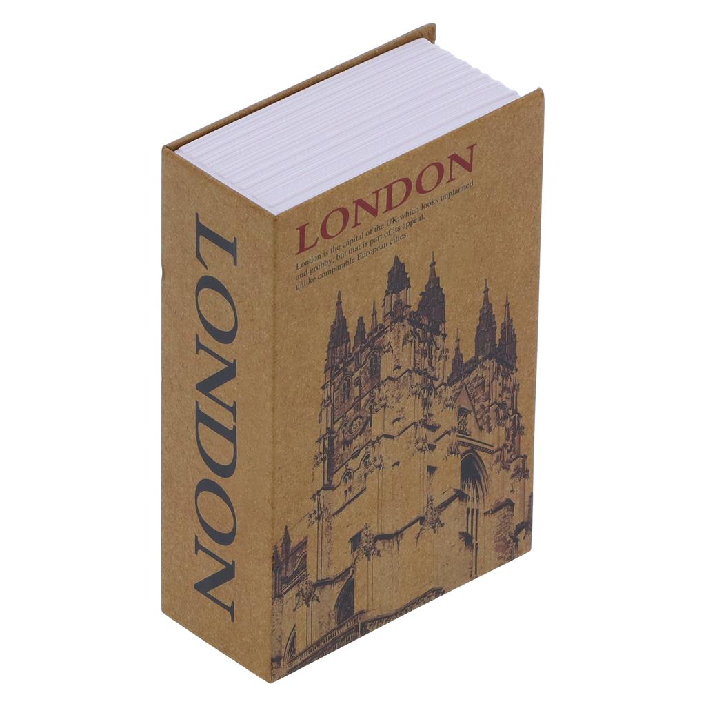 Mini Box Safe Box Simulation Book Shaped Money Storage Box for Storage Important Thing