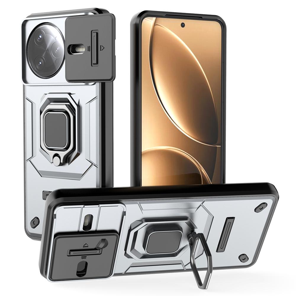 

Для Xiaomi Poco F7 Ultra 5G/Redmi K80 Pro 5G Чехол PC+TPU Подставка Защита для телефона с крышкой для объектива B