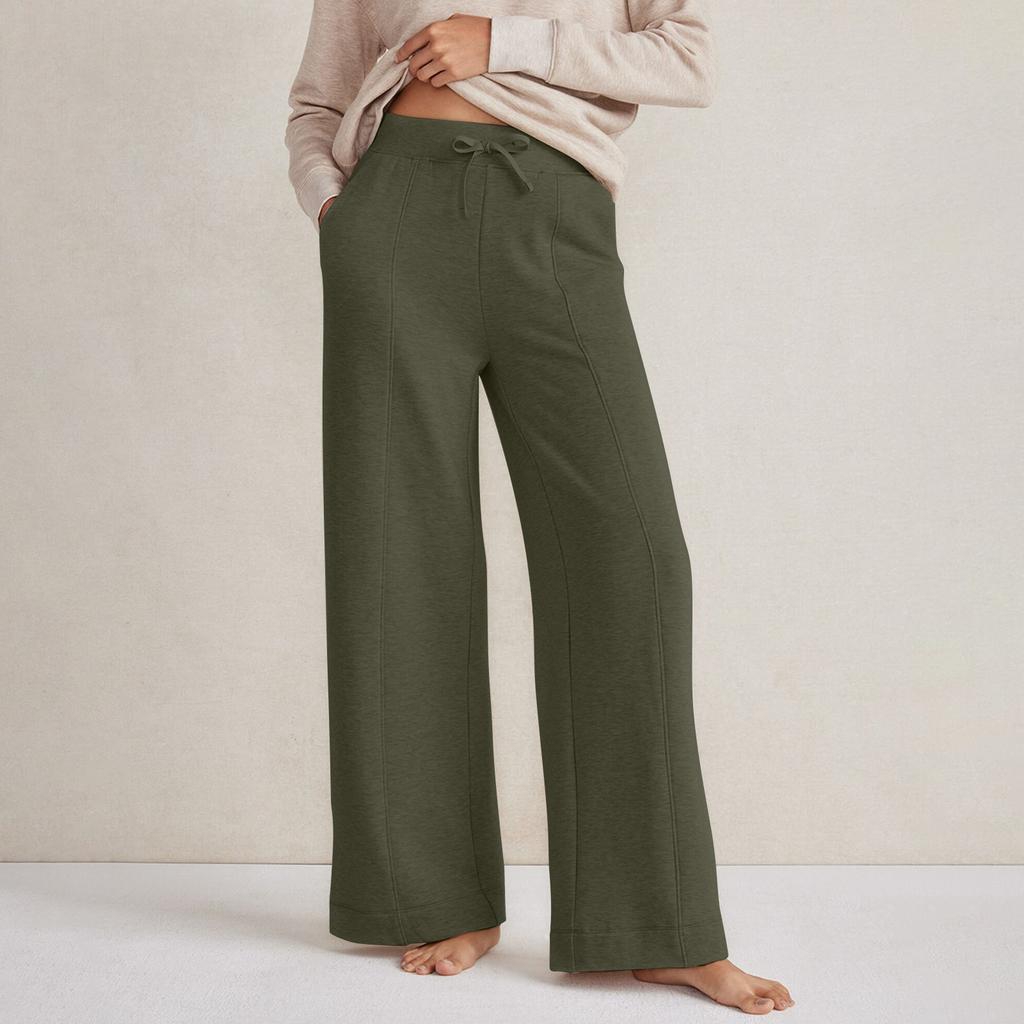 Women's High Waisted Wide Leg Sweatpants Casual Yoga Jogger Pants