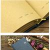 A5 Minimalist Vintage Kraft Paper Planner 365-Day Thick Blank Notebook for Journaling Love Diary
