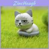 Modish 6pcs Set Kawaii Zakka Cute Unhappy Cat Doll Adorable Mini Cartoon Figures