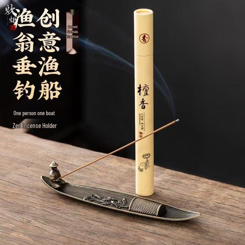 Aromatherapy Pine Cone Incense Sticks - Long-lasting Natural Scent for Indoor Use