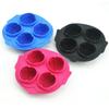 Fourhole Brainshaped Halloween Ice Cube Tray Funny Irregular Ice Sphere Mold