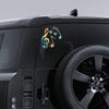 Auto Tür Seitenaufkleber Musiknoten Grafiken Vinyl Aufkleber Wasserdicht Automobil Karosserie Styling DIY Dekoration Aufkleber Zubehör