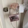 Women'S Rhombus Chain Small Square Bag High-End Fashion Shoulder Messenger Versatile Elegant Trendy Mini Bag