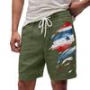 Herren Sommer Große lässige lockere Sporthose Strandshorts
