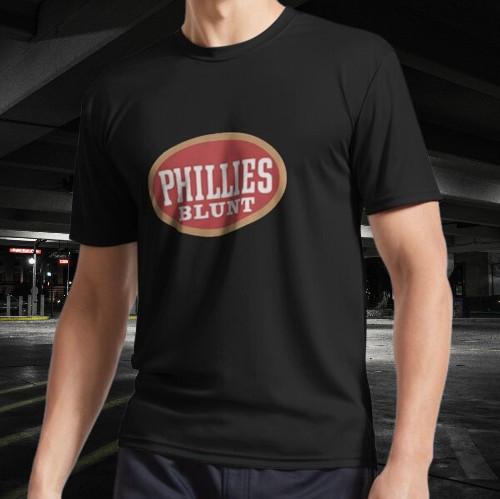 Phillies Blunt Philly Special Logo T-Shirt Funny Size Mode American T-shirt S разноцветный